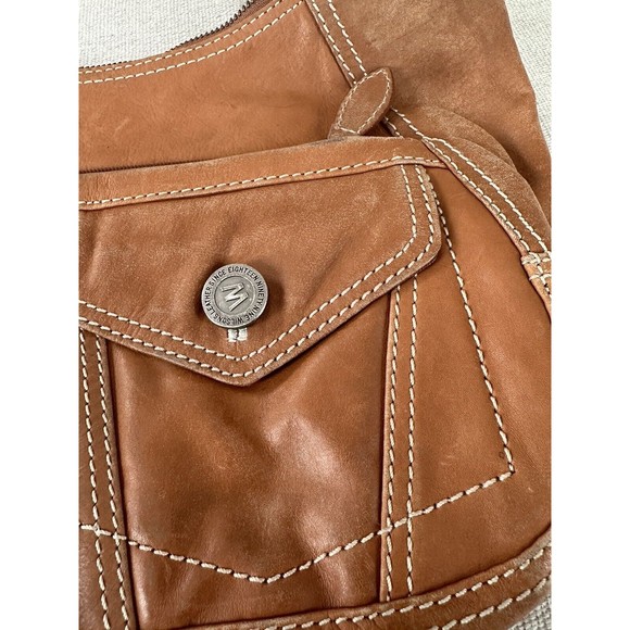 Women's Wilson Leather Brown Leather Shoulder Bag Tote Lady Handbag Hobo Satchel - Picture 5 of 10